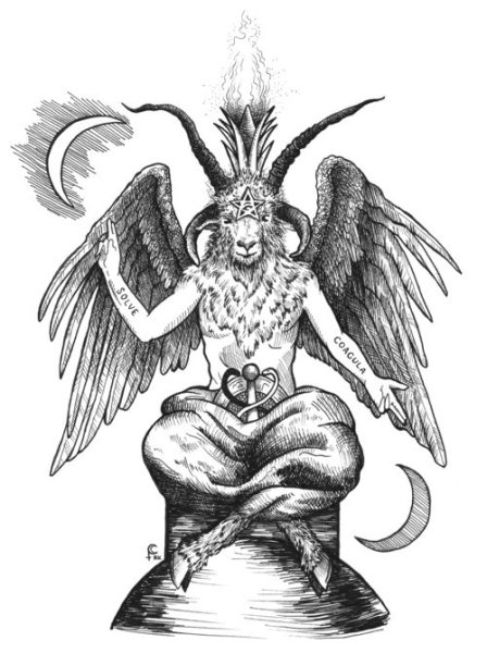 Сатанизм, Бафомет, сатана