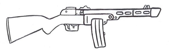 Эскиз тату автомат