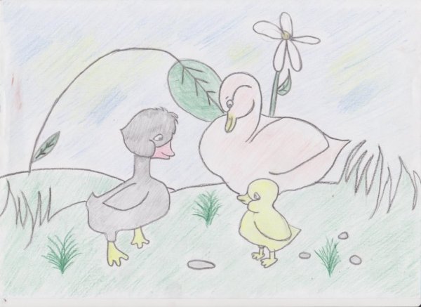 Царевна лягушка на кувшинке