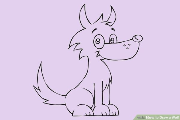 Как нарисовать волка