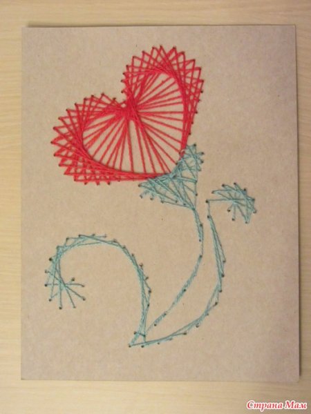 Техника вышивания изонить для начинающих с цифрами