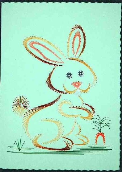 Изонить лошадь