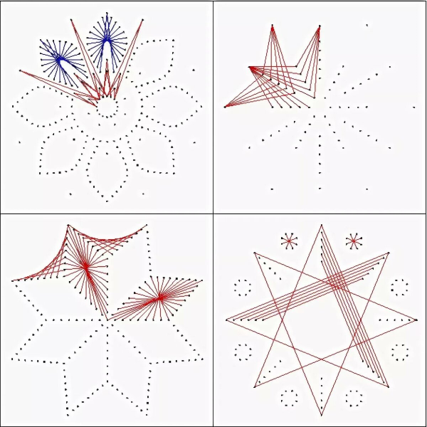 Изонить лебедь схема