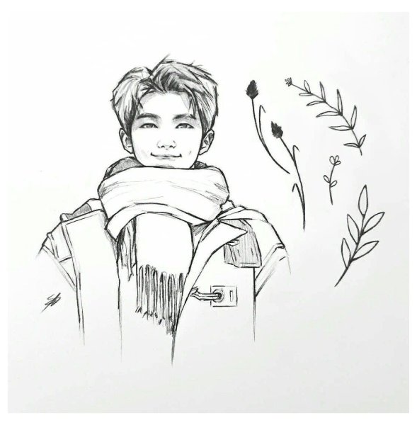 Скетчи Джина БТС