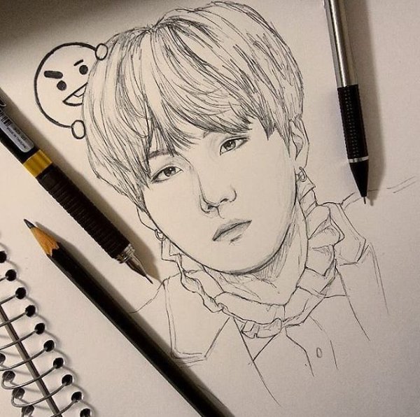 Группа БТС разукрашен