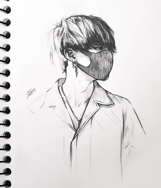 БТС для срисовки Джин