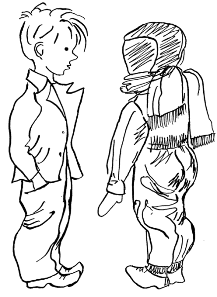 Рисунок к рассказу Чехова мальчики 4 класс