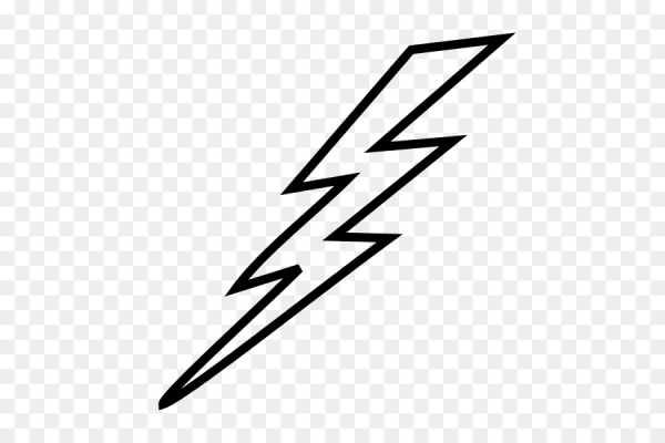 Молния рисунок карандашом