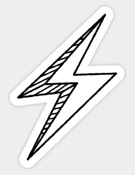 Молния вектор