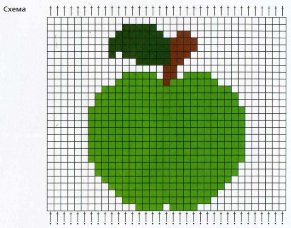 Монохромная вышивка крестом бабочки