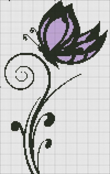 Простые схемы для вышивания крестиком