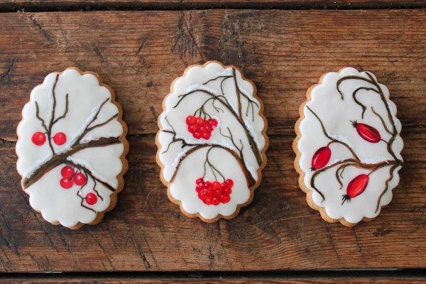 Рисование на пряниках