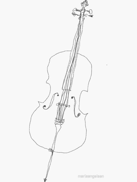 Скрипка Графика рисунок