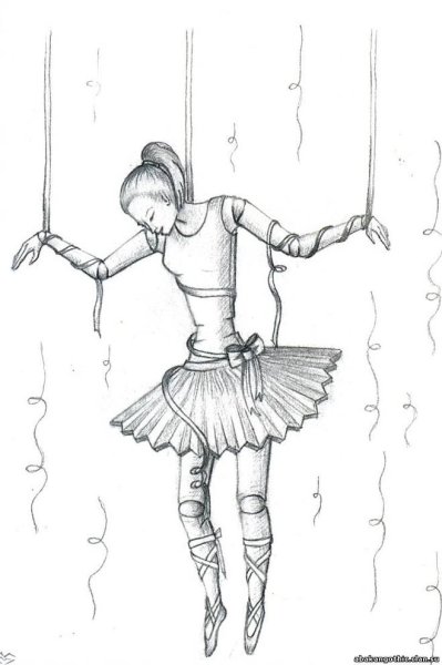 Марионетка рисунок