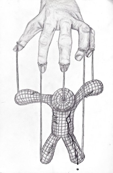 Эскиз куклы Марионетки