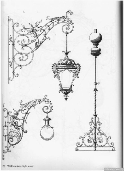 Раскраска фонарь уличный для детей