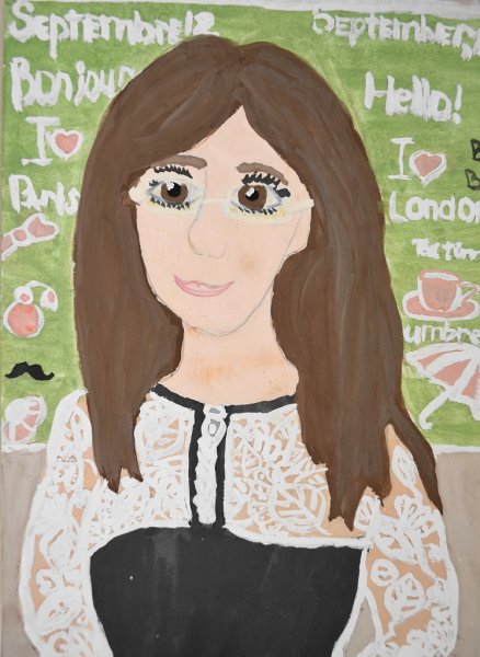 Рисунок на день учителя