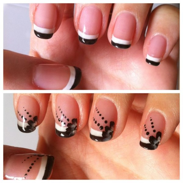 Френч на ногтях для начинающих