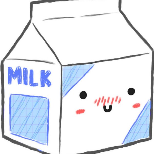 Бутылка молока раскраска