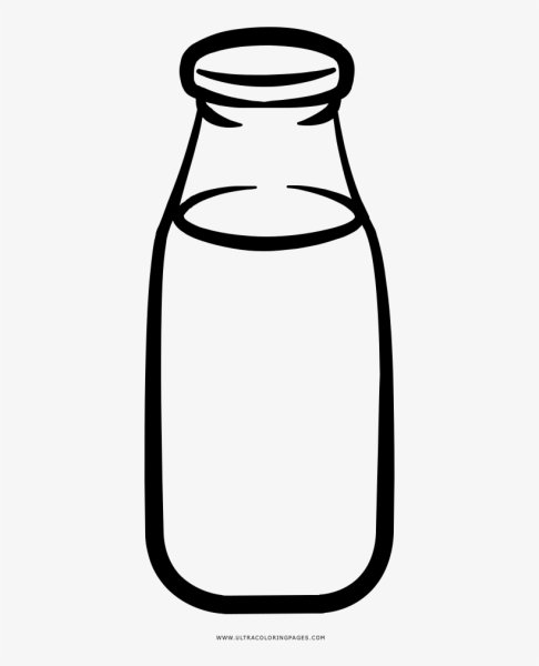 Молоко раскраска для детей