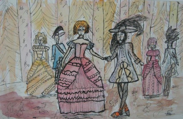 Спящая красавица раскраска