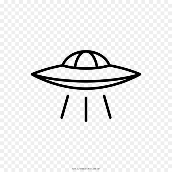 Летающая тарелка эскиз