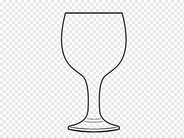 Бокал рисунок карандашом