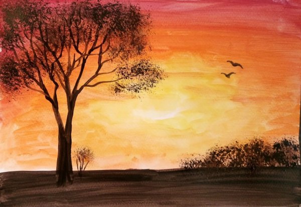 Пейзажи для рисования