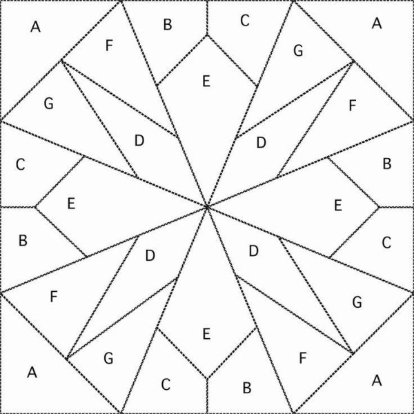 Трафареты для лоскутного шитья