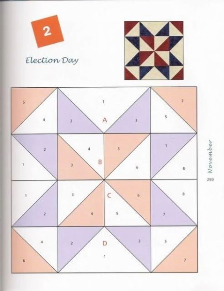 Блок звезда пэчворк схема сборки