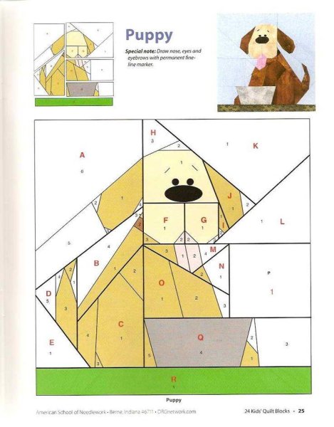 Схемы для пэчворка