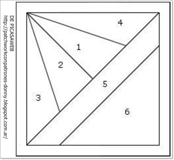 Трафарет для пэчворка
