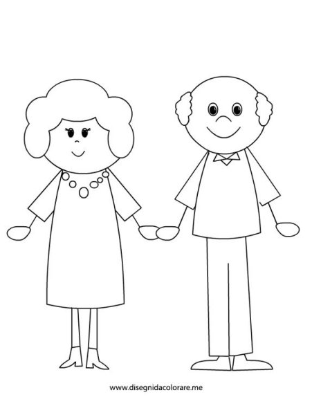 Бабушка и дедушка