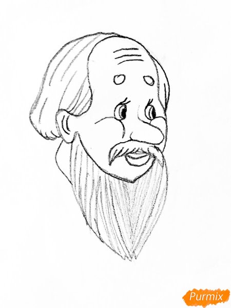 Раскраска бабушка и дедушка