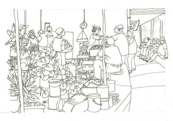 Пьеса лиможский рынок