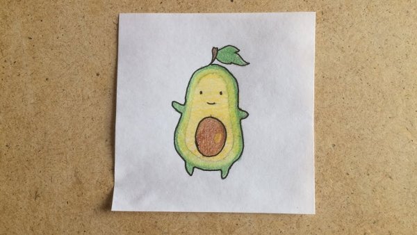 Рисуночки авокадо