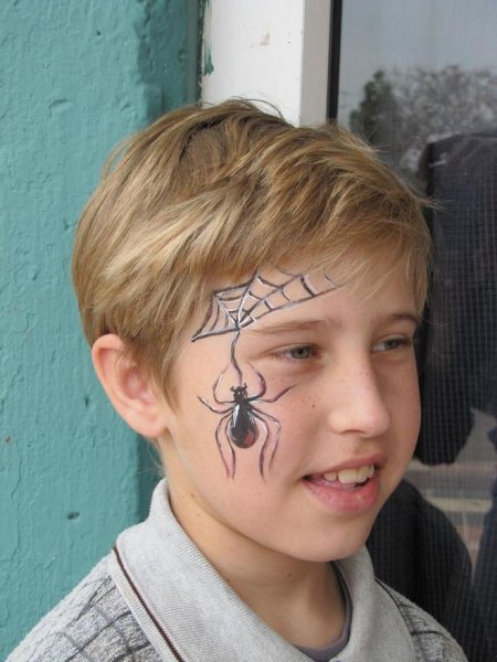 Легкий аквагрим для мальчиков