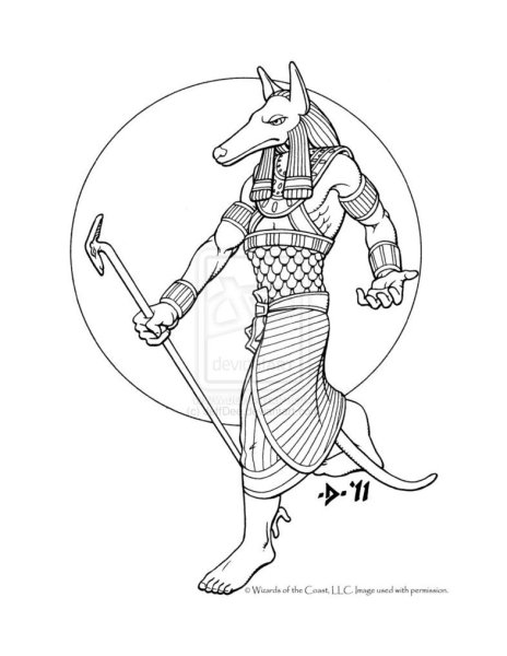 Боги древнего Египта Бог Анубис