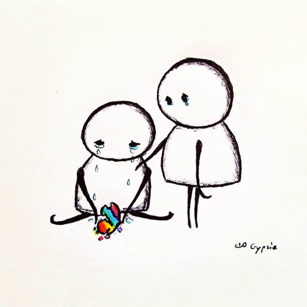 Рисунки для срисовки лёгкие пара