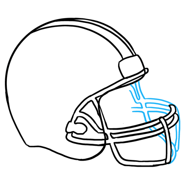 Простые рисунки на каску