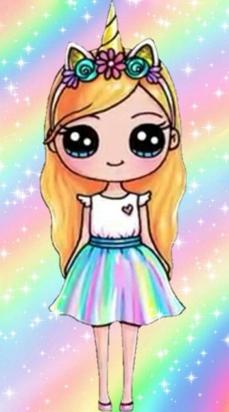 Мини девочки для срисовки