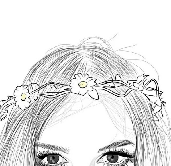 Раскраски девушки