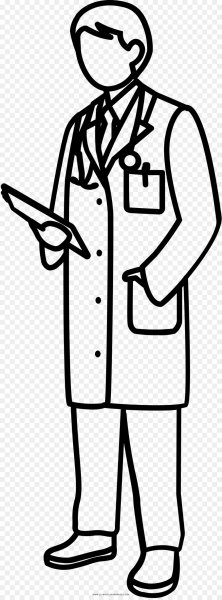 Доктор рисунок карандашом
