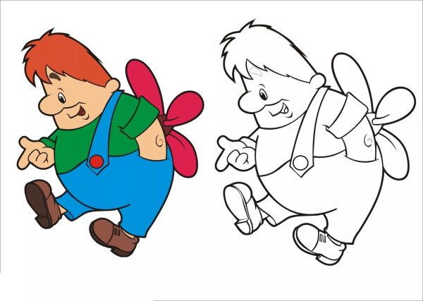 Цветные раскраски для малышей