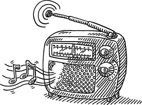 Старое радио скетч