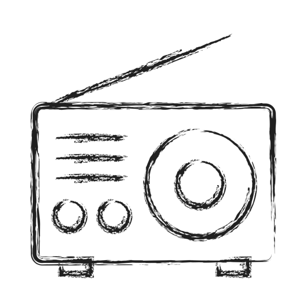 Рисование радиоприемник