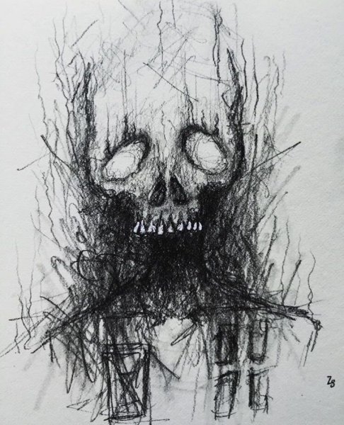 Страшные рисунки карандашом