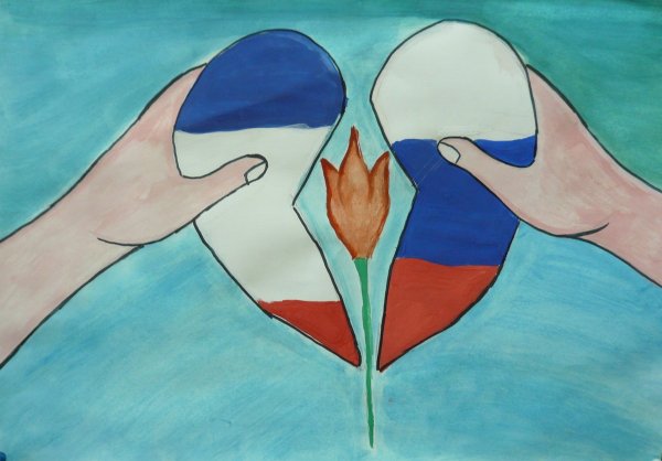 Рисунок на патриотическую тему