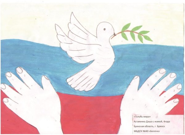 Рисунок на патриотическую тему