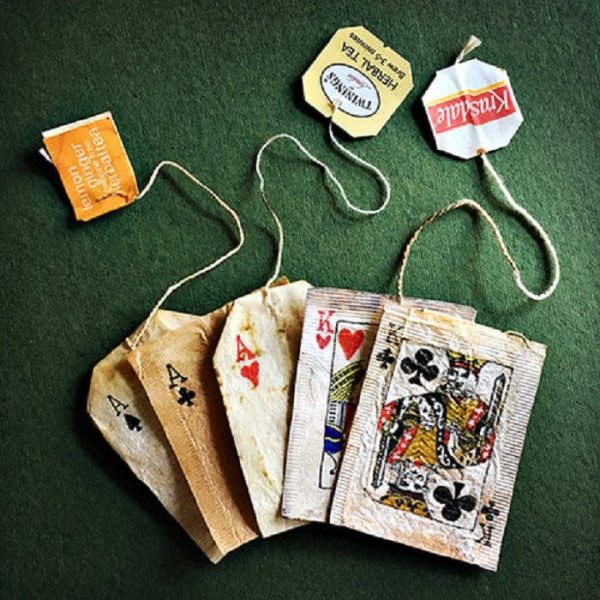 Идеи для рисунков на чайном пакетике